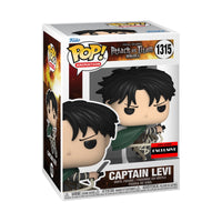 Attack on Titan Captain Levi Ackerman Pop! #1315 - AAA Anime Exclusive