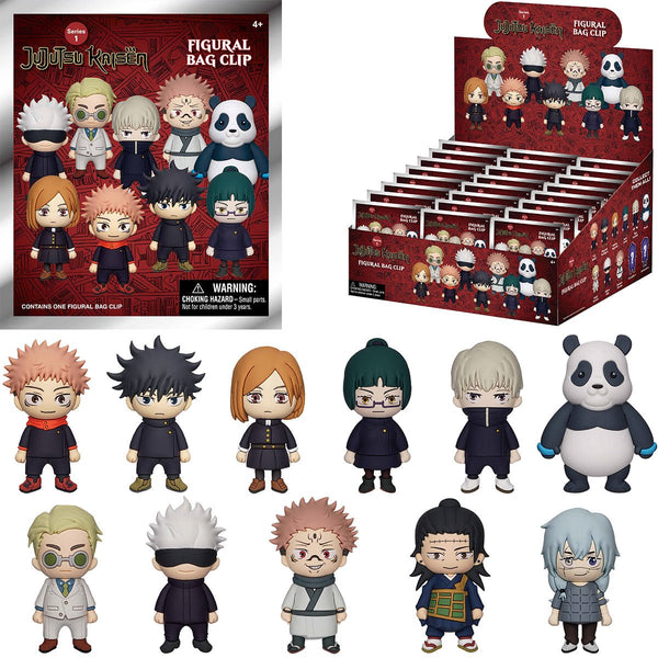 Jujutsu Kaisen 3D Foam Bag Clip (Single)