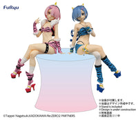 Re:Zero Rem and Ram Demon Costume Noodle Stopper Statues