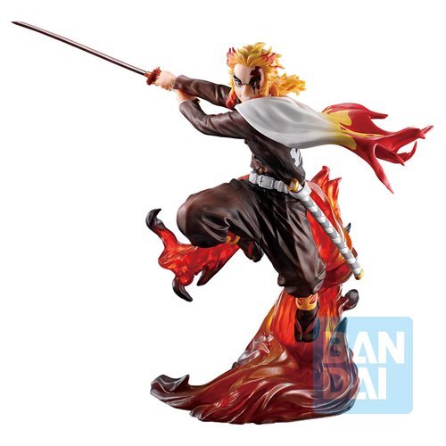 Demon Slayer: Kimetsu no Yaiba Kyojuro Rengoku Shake The Sword Burn Your Heart Ichiban Statue Demon Slayer Kimetsu no Yaiba Kyojuro Rengoku Ichiban Statue